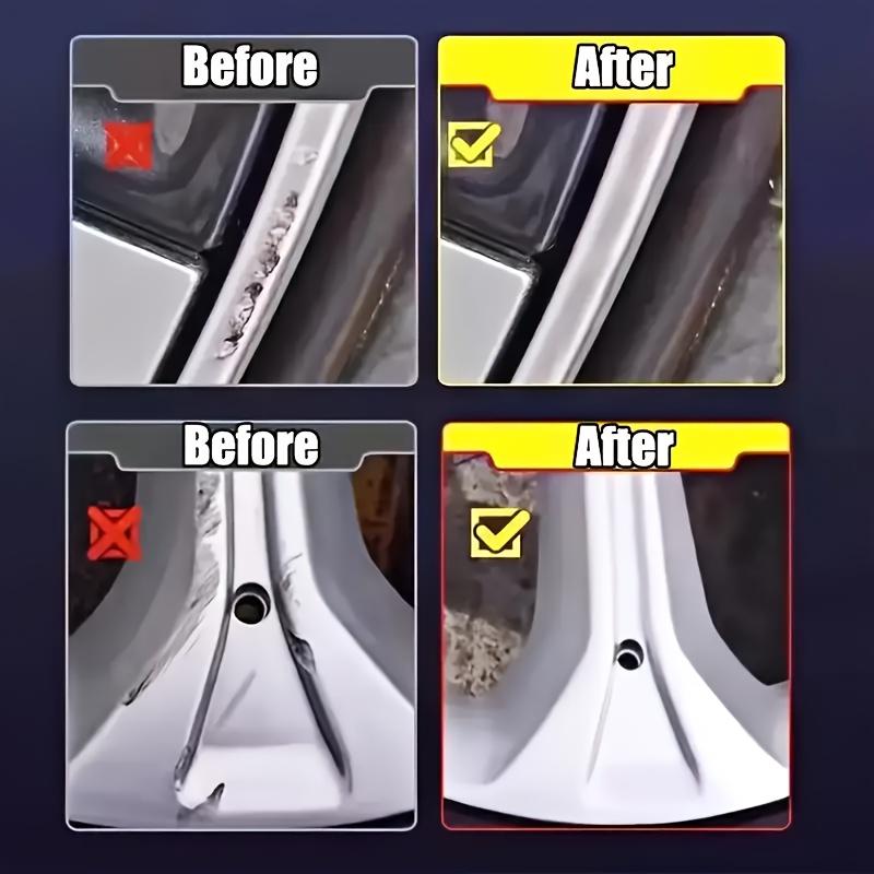 Car Wheel Scratch Repair Wax - Nano Repair Technology, Quickly Removes Wheel Scratches, Restores Shine and Beauty, Wheel Maintenance a