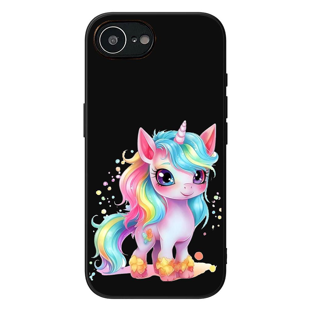 Rainbow Unicorn Anime Cartoon Horse Casing Cover for Samsung Galaxy S25 Edge S24 S23 FE Plus Ultra A16 A15 A55 A57 5G Phone Case