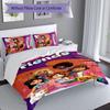 3pcs LEGO Friends pattern bedding set duvet cover set includes duvet cover &pillowcases, perfect all season bedroom decoration & gift