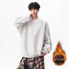 Men's Heavyweight Boxy Sweatshirt: Spring/Autumn Casual Round Neck, Drop Shoulder, Long Sleeve, Premium Feel.