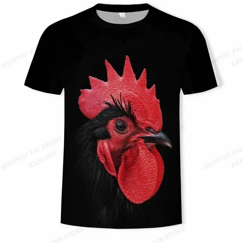 T-shirt Estiva da Uomo Animale Maiale Cane Gatto Stampa 3D T-shirt Uomo Donna Moda Manica Corta T-shirt Girocollo Divertente T-shirt Top per Bambini