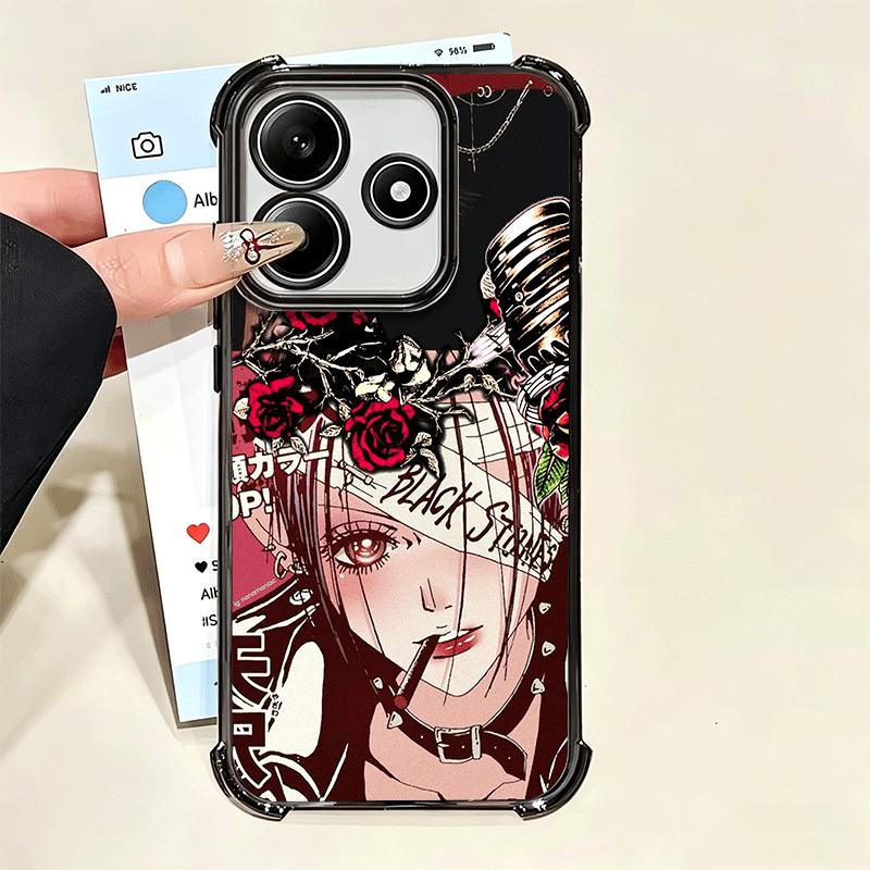 NaNa Osaki Anime Zachte Telefoonhoesje Voor Xiaomi Poco X7 X8 Pro Max X6 X5 X3 F8 Ultra F7 M8 M7 M5S Redmi 15C 15A 15 14C 13C 12C 13 12