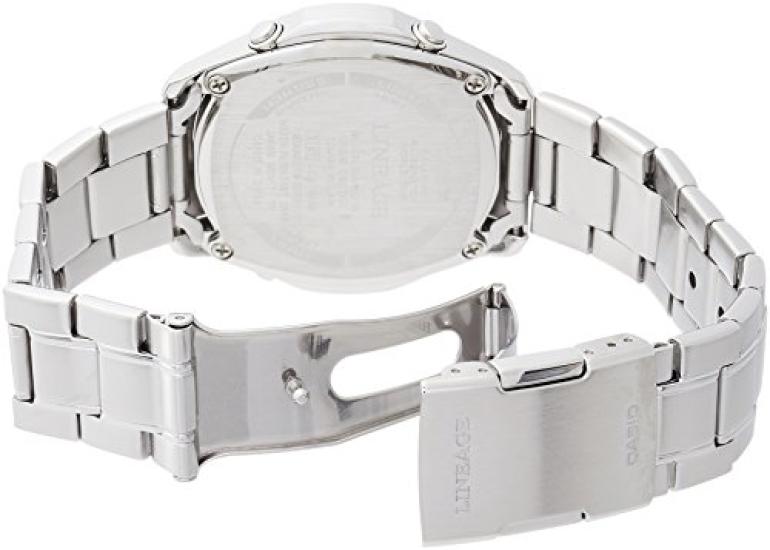 Lineage Silver [Casio] LCW-M100DE-1AJF Men's Watch, Radio-Controlled Solar,