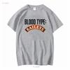 Baileys Irish Cream Alcohol Logo Funny Blood Type Parody T Shirt Long Or Short Sleeves Vintage Washed Versatile