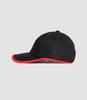 VIBRATE Round Patch Hand Logo Ball Cap (Black)