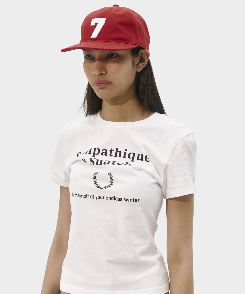 TAKEASY Number 7 Ball Cap (Brick Red)