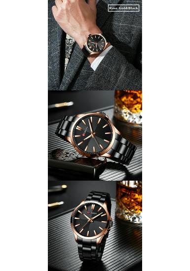 CURREN 8322 Men's Waterproof Large Dial Casual Fashion Watch