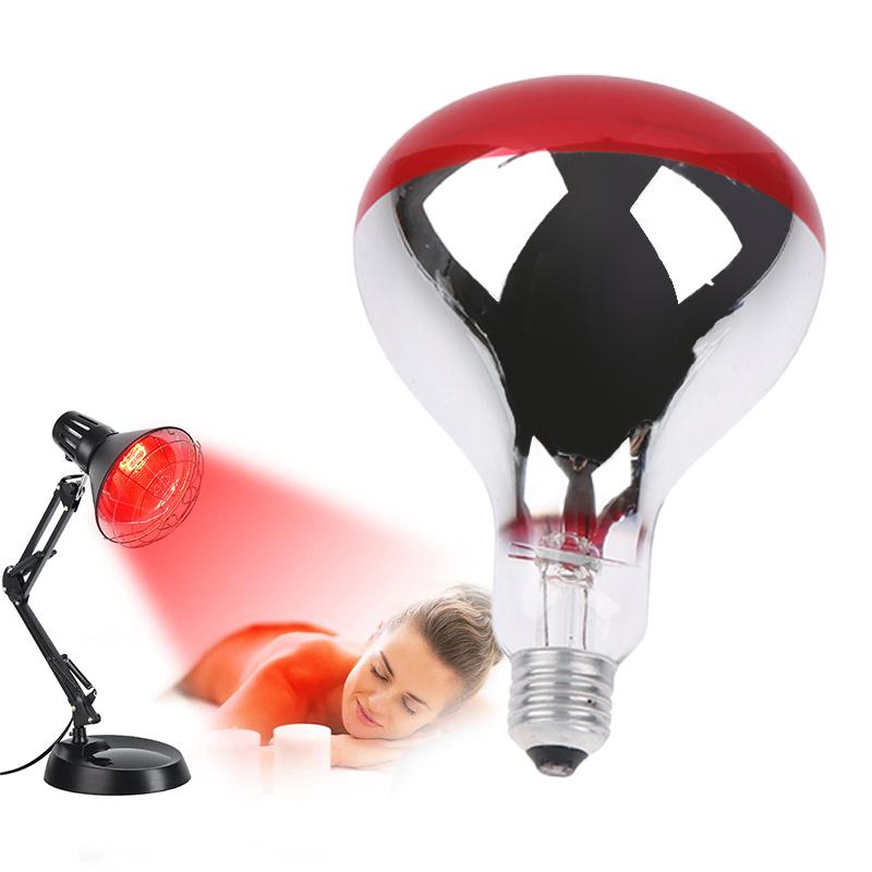 220V 275W Infrared Light Bulb Use For Infrared Heating Therapy Lamp Full Body Back Knee Joint Pain Relief Physiotherapy Lamp