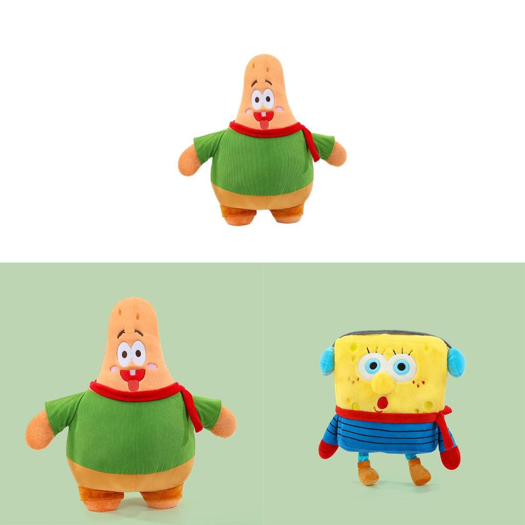 Spongebob Schwammkopf Plüschtiere Mit PP-Baumwollfüllung Für Kinder Und Fans