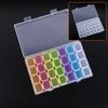 28 Grids Plastic Storage Box Art Bead Organizer Boxes Tray DIY Embroidery Accessories Container Hold Case