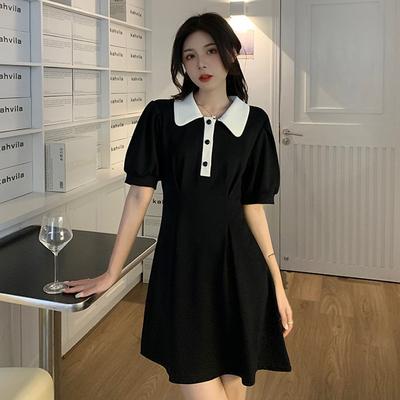 Rochie Dulce Femei Vară Talie Subțire Fustă Scurtă