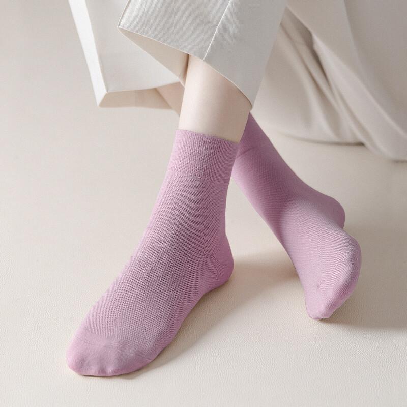 Langsha Women's Breathable Short Socks