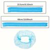 100 Disposable Elastic Hair Caps, Headscarves, Hair Nets, Elastic One-Size-Fits-All, Suitable for Cosmetics, Beauty, Kitchen, Cooking, Home Indu