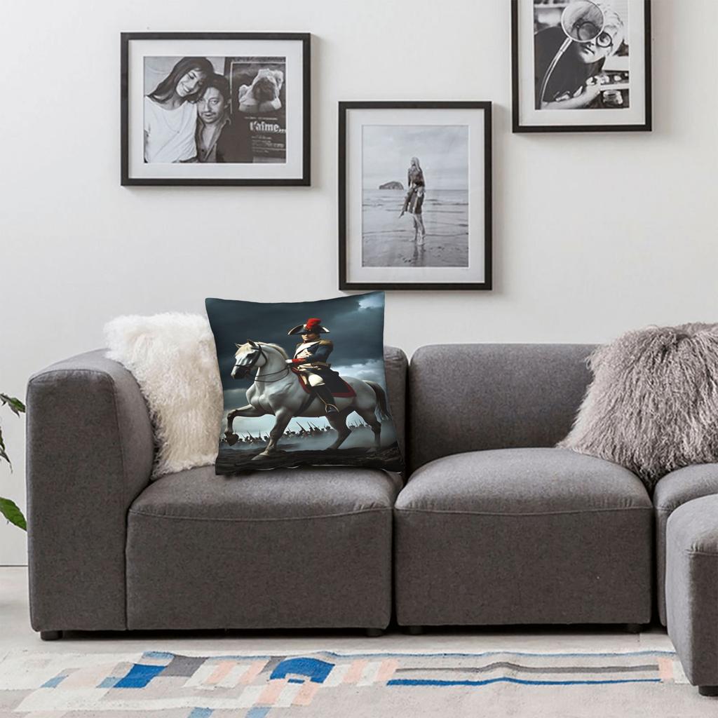 Napoleon Bonaparte Pillow Case  Cute Funny Pillow Cover Comfy Pillowcases For Chair Sofa Home Decor