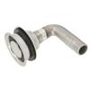 Fuel Tank Vent with Mounting Gasket 90 Degree Elbow Marine Grade 316 Stainless Steel Fit for Boat Yacht