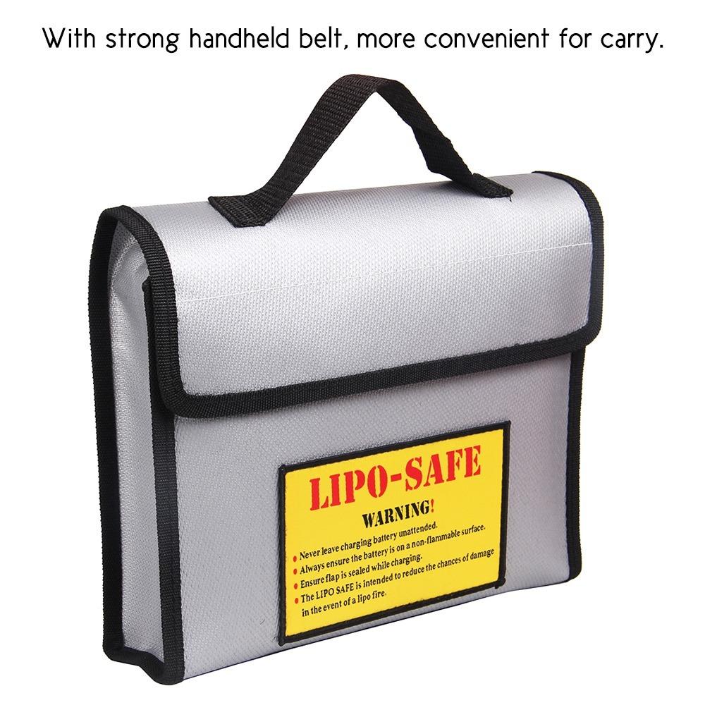 Silicone Coated Safe Bag Liquid Silicone Rubber Battery Storage Pouch Heat Resistant Sack Home Use