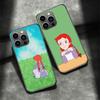 A-Anne of Green Gables Anne Shirley Phone Case For Apple Iphone 16E 16 Pro Max 15 Plus Soft 13 12 Mini Cover 11 14 Pro Max Capa