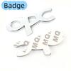 3D Metal OPC Line Car Rear Boot Trunk Emblem Badge Sticker Decal Accessories For I-nsignia C-orsa E A-stra H J D Z-afira V-ectra