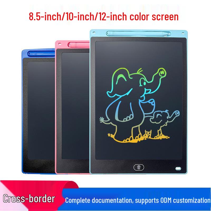 LCD Color Handwriting & Drawing Board for Kids - Available In 8.5, 10 & 12 Inch Sizes