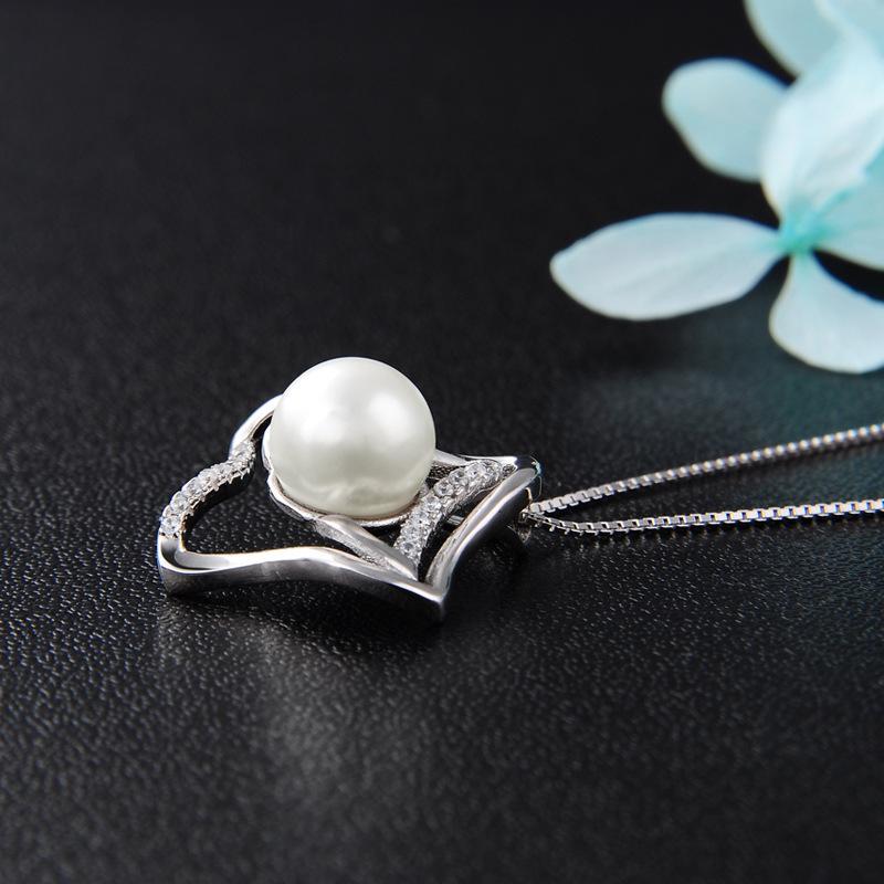 Κλασικό γυναικείο κολιέ Lindon 925 ασήμι 925 Μόδα Δώρο Ζιργκόν