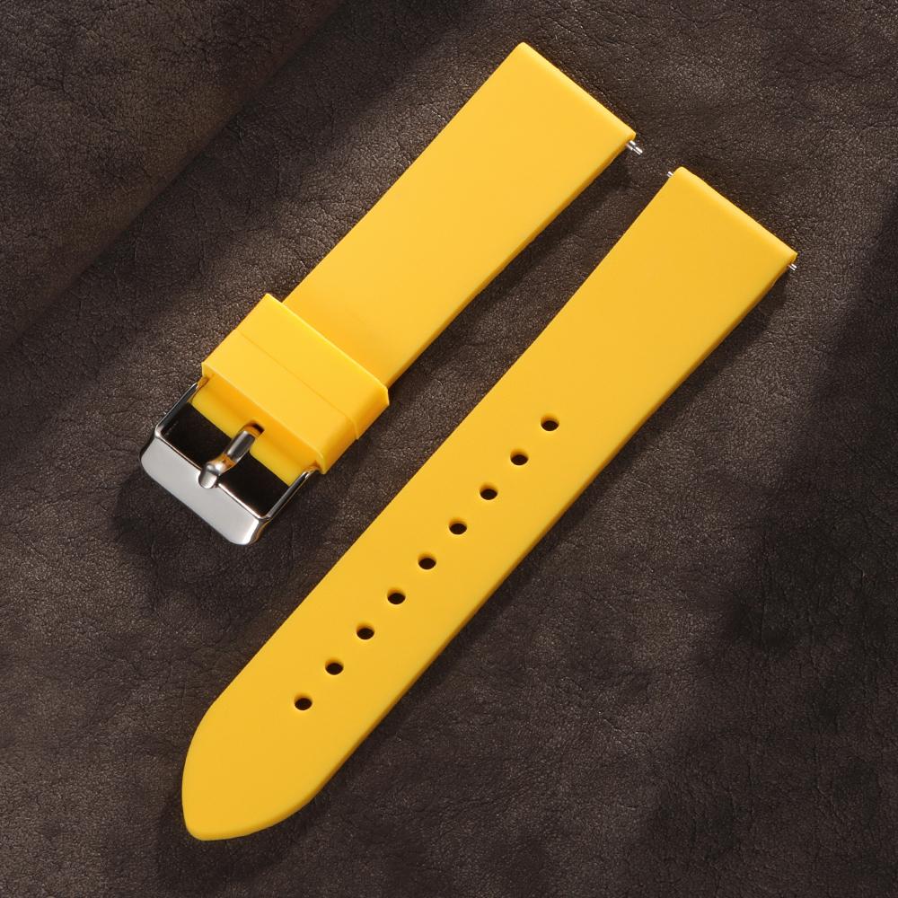 Hot Sell 20mm 22mm Silicone Watch Strap Universal Watchband Waterproof Soft Wristwatch Band for P22 Smartwatch Watches Bracelet