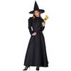 Black Witch Costume Women Halloween Cosplay Dress Adult Role Play Outfit Party Stage Performance