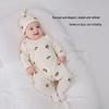Babylove Pure Cotton Newborn Tie-Front Romper