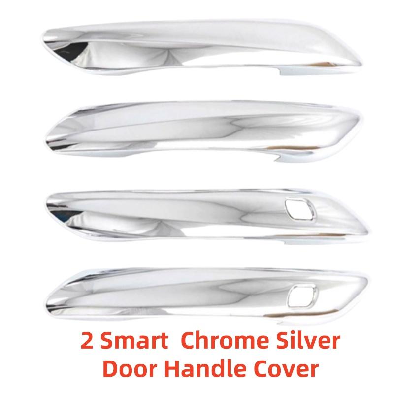 

For Hyundai Sonata DN8 ABS plastic Car Modification Accessory Carbon Door Handle Cover Trim Paste Style Chrome 2 Smart