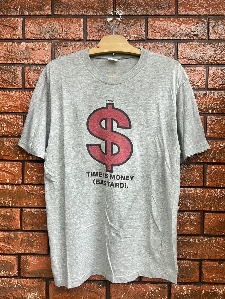 Swans American Post Punk Band Time Is Money Bastard T Shirt Full Size S-5XL Unisex T-Shirt XL