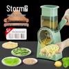 Multifunctional Vegetable & Meat Slicer/Grater - Automatic Cutter for Vegetables, Radish, Potato, Lemon, & More.