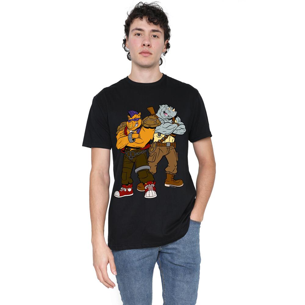 Tmnt Bebop And Rocksteady T-Shirt S-5XL Black M