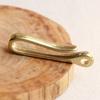 Versatile Key Organizers Clip Crafted of Solid Brass U Shape Designs Accessory for Secure Attachment On Clothing