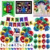 Friends Rainbow Theme Birthday Party Supplies Balloon Banner Cake Toppers Decor