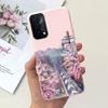 Für OPPO A93 5G Hülle Oppo A74 5G CPH2197 CPH2263 Modisches Mond Design Weiches Silikon Schutzhülle Handyhüllen