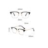 Vintage Literary Student Optical Glasses Women Men Blue Blocking Rays Square Shortsighted Prescription Eyeglasses 0 -0.5 -0.75 To -6