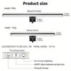 USB-C LED Laptop Light Bar - Touch Control with 3 Color Temperatures, Anti-Glare Screen Lamp for Desktop Monitor
