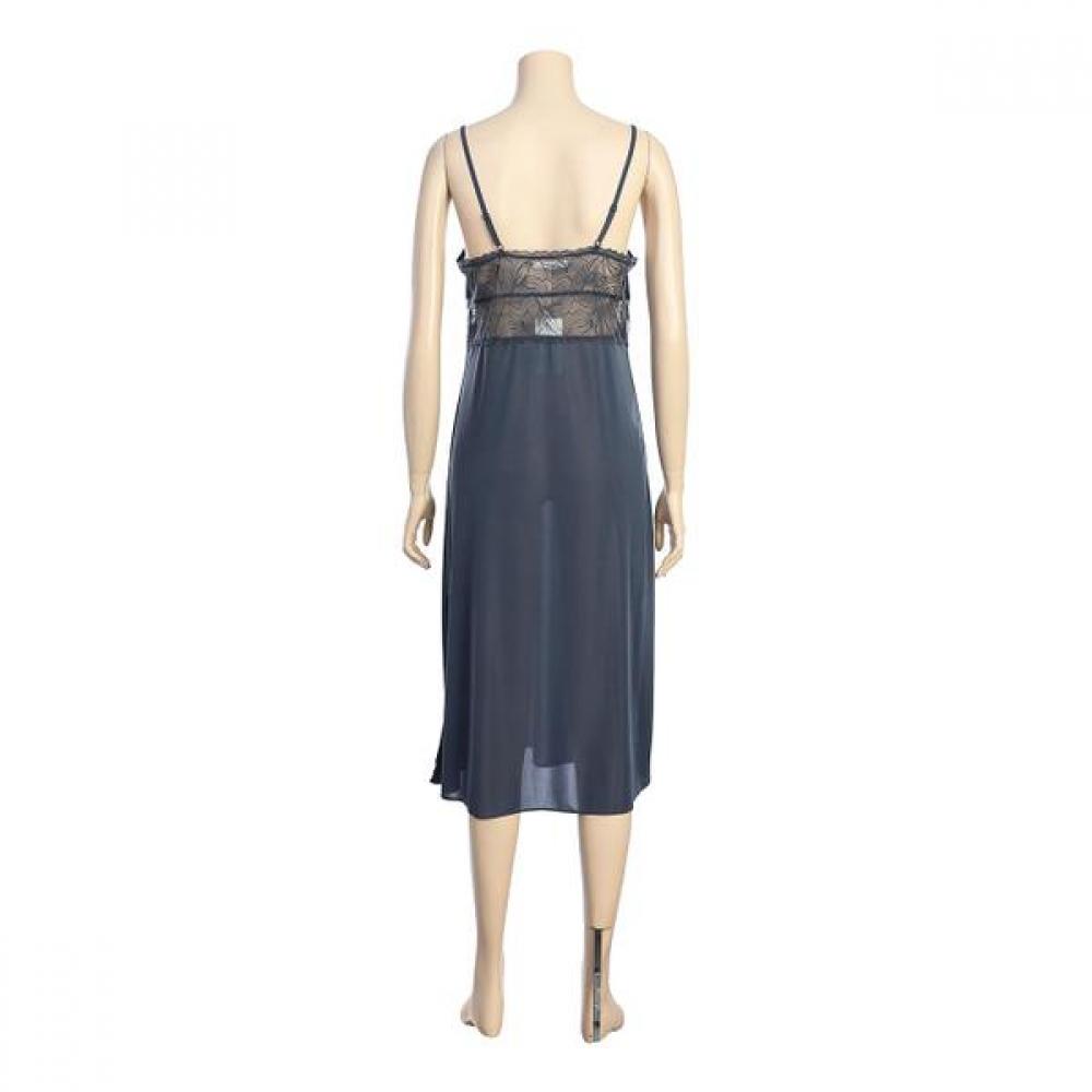 Barbara Blue Grey Vegas Smooth Full Slip  Gw4807l 