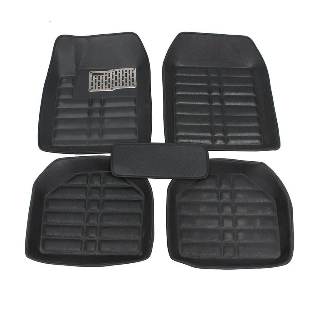 Car Floor Mats Front & Rear Liner Waterproof All Weather 5pc Universal Auto Mat