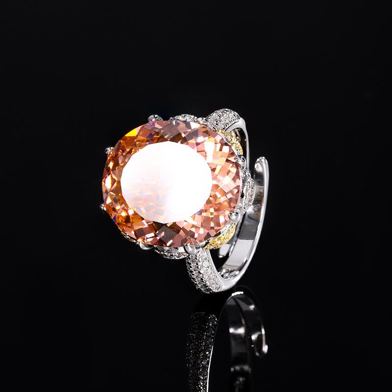 Jewelry Simulation Bird'S Nest Dry Rose Papalacha Light Luxury Egg Shape Set 14 * 16