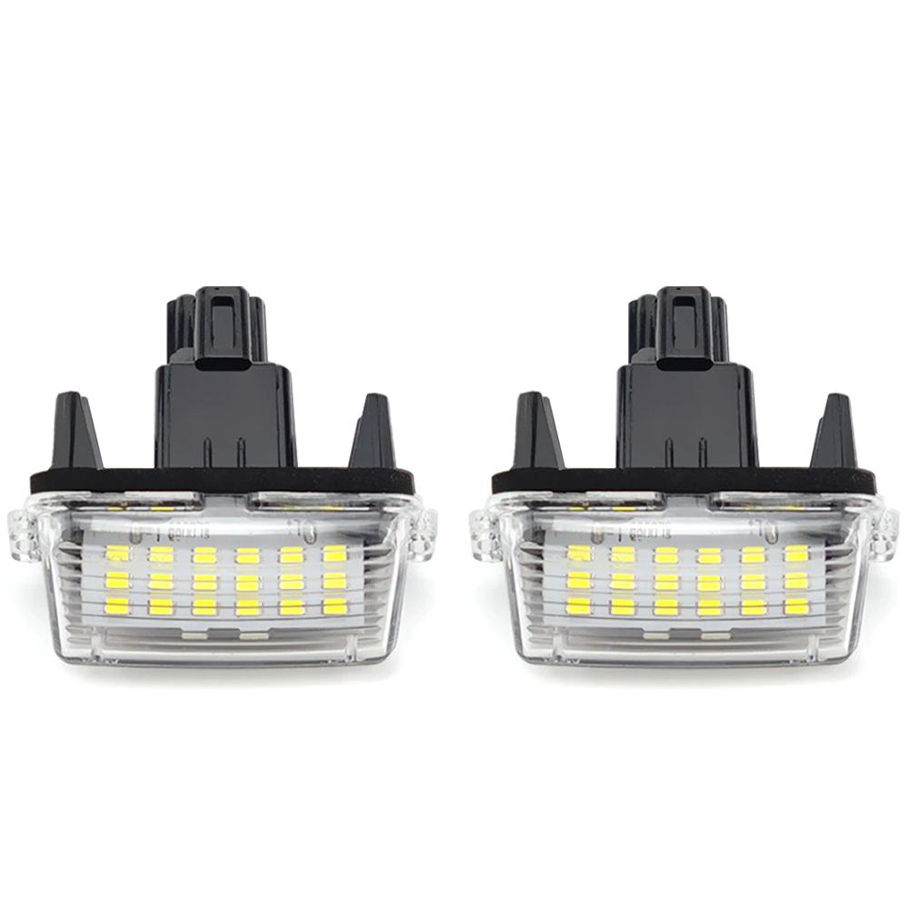 

1/2 шт. светодиодная лампа подсветки заднего номерного знака автомобиля белая для 2012-2016 YARISL VIOS COROLLA 2014-2016 аксессуары 2pcs