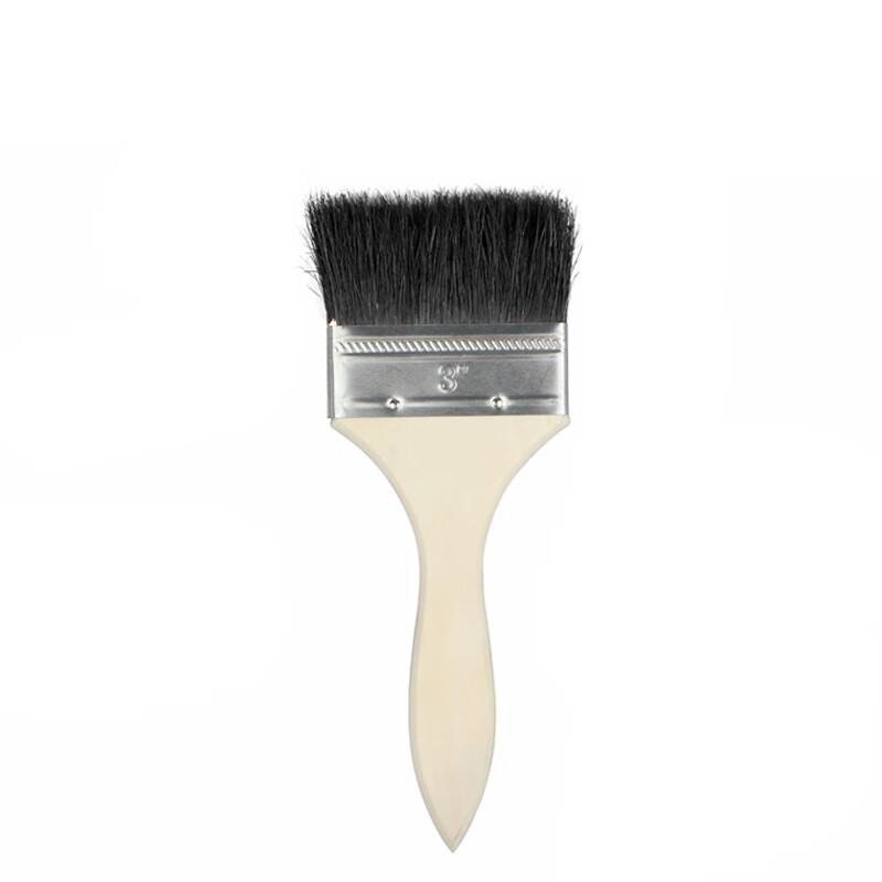 Xiesheng Thickened Black Bristle Flat Paint Brush