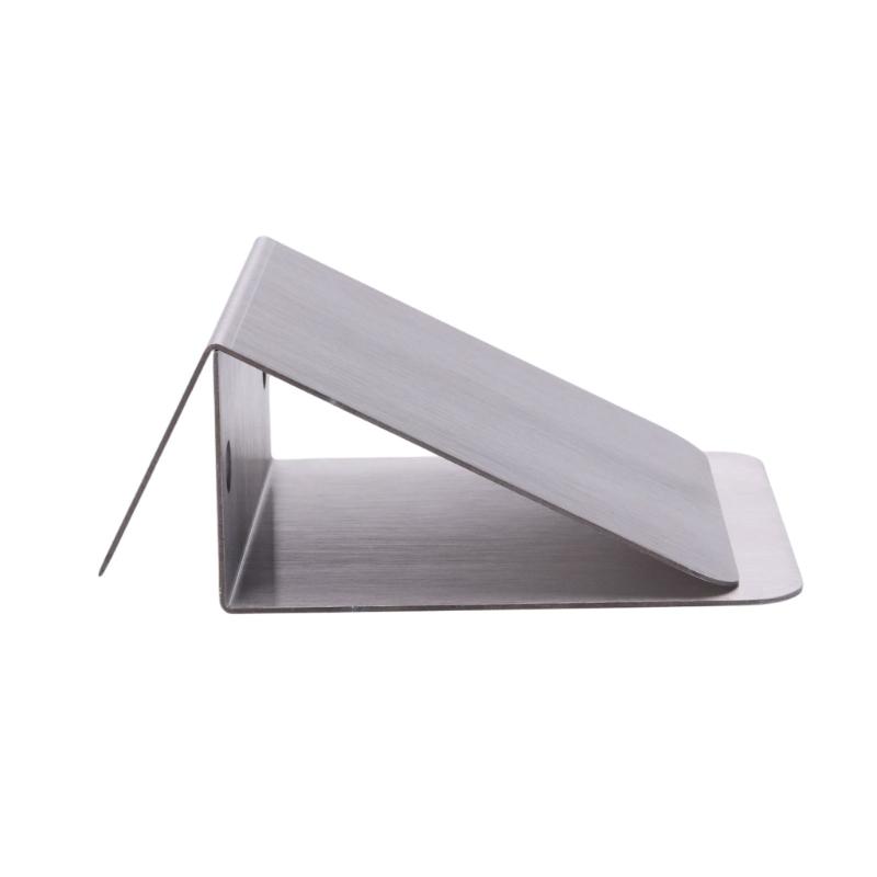 Fleet Permit Sticker Bracket Holder 2 Pack, Metal Truck Display Mount with Two Hole Installation Design for Commercial Vehicle Placard Use