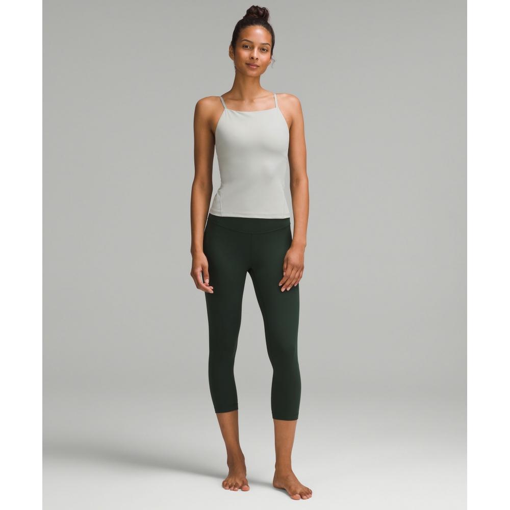 Lululemon Align  High Neck CAmi TAnk Top  Light Support  A B Cup jAde Grey