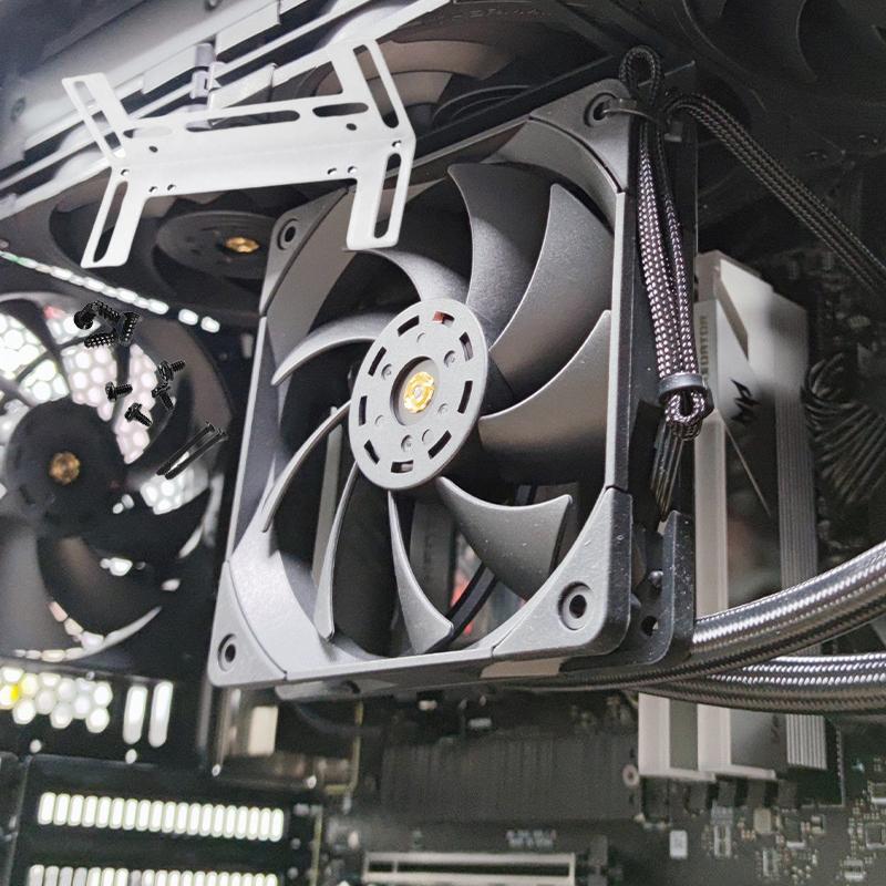 Uniwersalny uchwyt rozszerzający chłodzenie komputera stacjonarnego do gier, podkręcania pamięci RAM, podstawka pod wentylatory 8/9/12 cm, procesor graficzny
