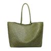 2025 New Fashionable Large-capacity Pure Hand-knitted Single-shoulder Underarm Bag Niche High-end Portable Tote
