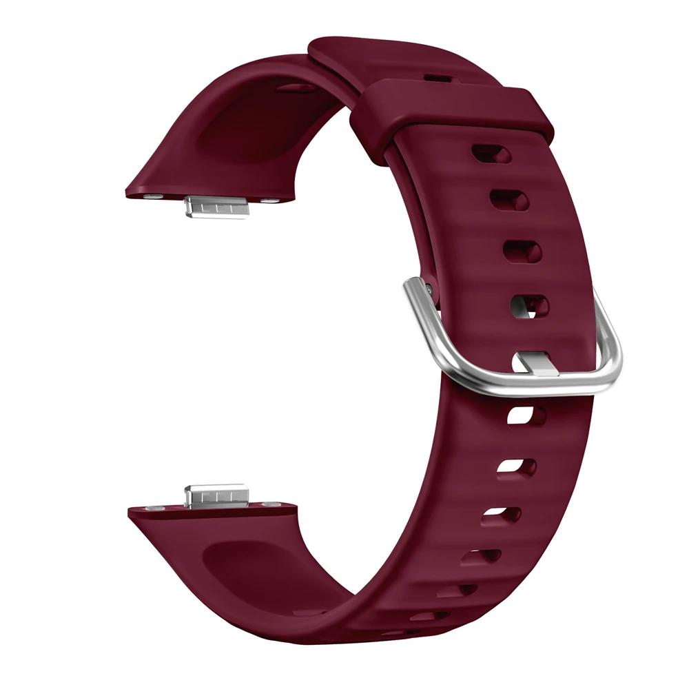 Official Style Silicone Sport Strap For Huawei Watch Fit 3 Replacement Wristband Bracelet for Huawei Watch Fit3 Correa Straps