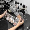 Acrylic Transparent Multi-Layer Nail Polish Display Stand Lipstick Storage Box Plastic Nail Salon Cosmetic Tabletop Display Rack