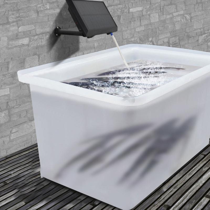 Pompa powietrza Solar Aquarium Outdoor Fishing Pompa tlenu Akumulatorowa pompa tlenu do wędkowania ryb