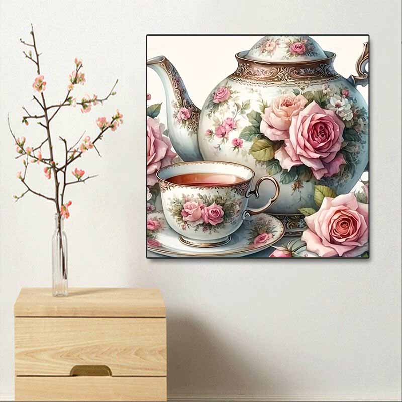 New Arrival 5D DIY Full Circle Diamond Painting "Seaside Shell" Embroidery Cross Stitch Home Decor Gift