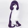 LAOBAO Cosplay Wig, Twin Tails, Purple, Long, Heat Resistant, Costume Wig, Halloween Costume Accessory, Cosplay Wig
